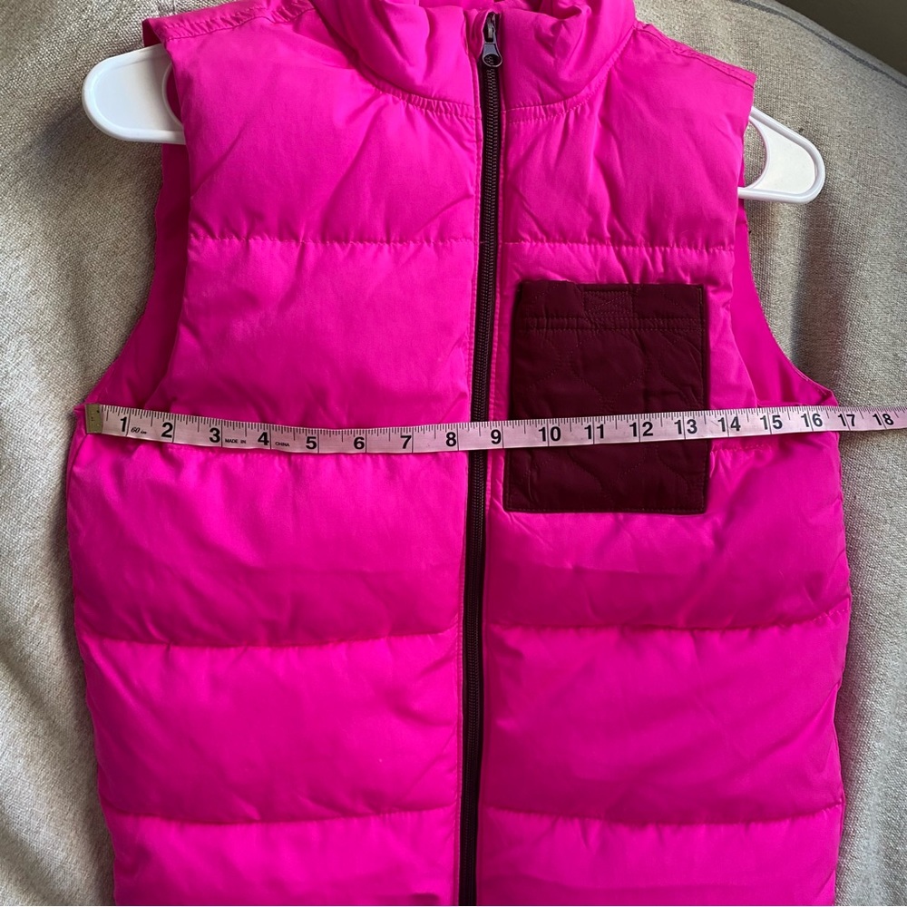 CAT & JACK Hot Pink Child’s Puffer Vest - Picture 5 of 6